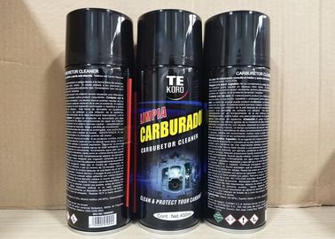 Limpeza corporal de acelerador de aerossol à base de nafta para carburadores