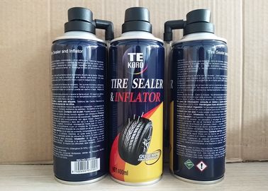 Segador de pneus de emergência sem tubos, selante de inflador de pneus de reparo rápido 400 ml 600 ml