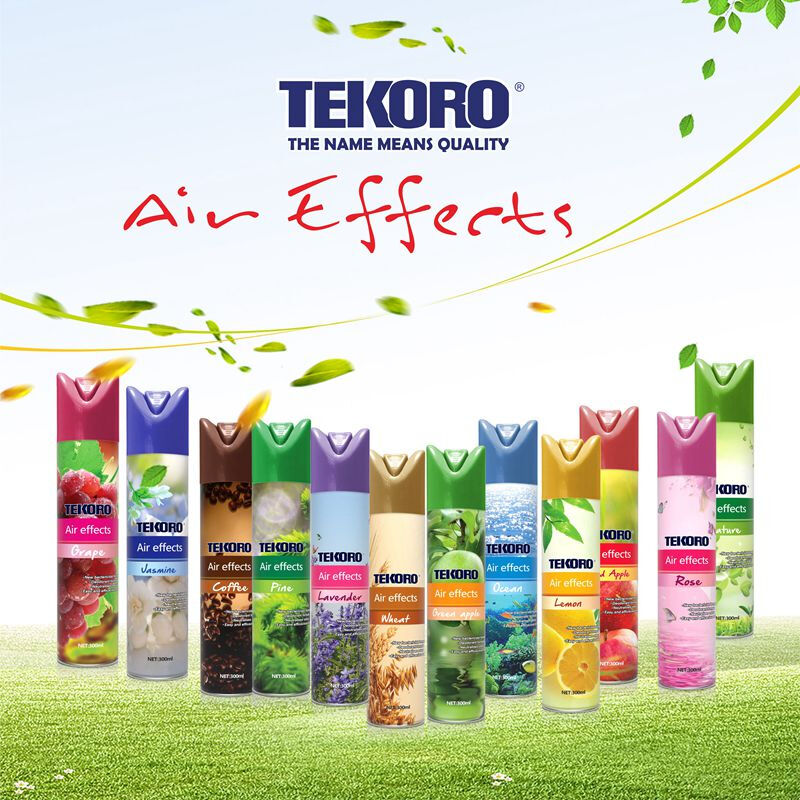 Tekoro Room Deodorizer Air Freshener com especiarias preciosas naturais em 250ml e 300ml Tamanhos, CE RoHS SGS GMP Certificado