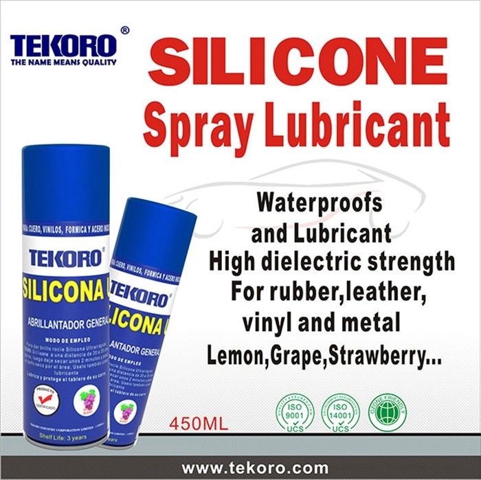 Spray inibidor de ferrugem de mofo incolor para carros com fórmula de óleo de silicone ecológico