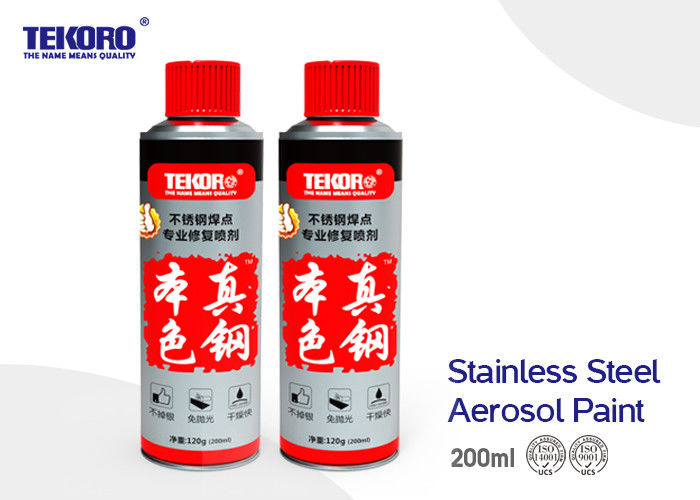 Pintura aerosol de resistência industrial com acabamento brilhante e cobertura de 1,5 metro quadrado